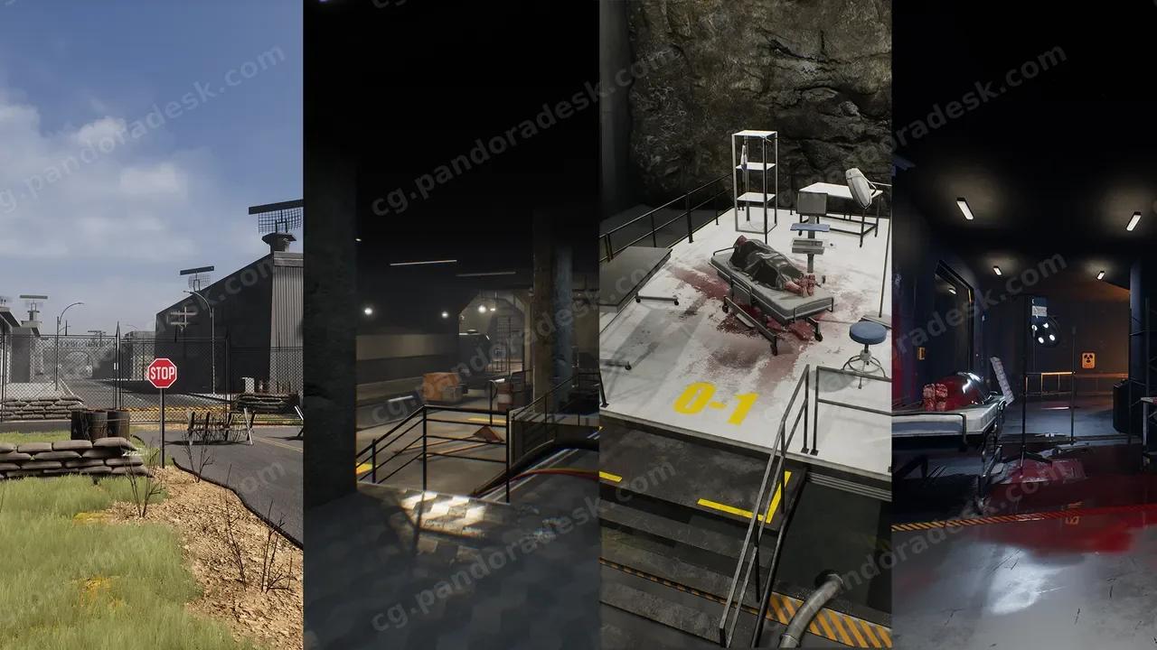 4合1模块化研究设施/超级捆绑包-4 IN 1 Modular Research Facility / Mega Bundle