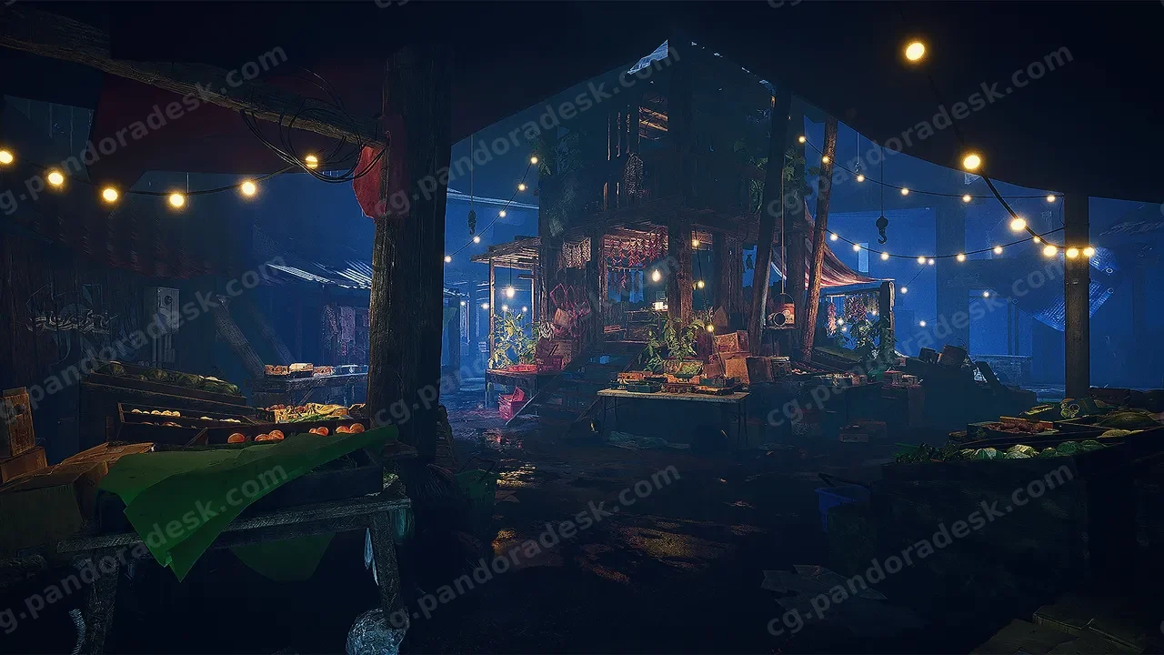 夜市市场环境 - Modular Night Market - Market Environment