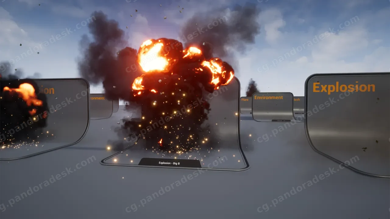 混合视觉特效-Realistic Starter VFX Pack