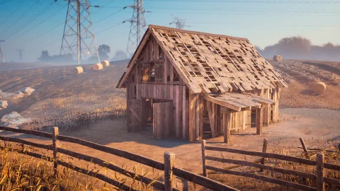 乡村：风车和谷仓 - Countryside: Windmills & Barns