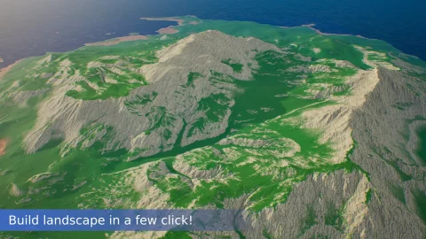 PCG程序生成大世界 - Calysto World 2.0 (Previously Massive World) PCG procedural world generation