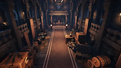 风格化的地牢城堡 - Stylized Dungeon Castle