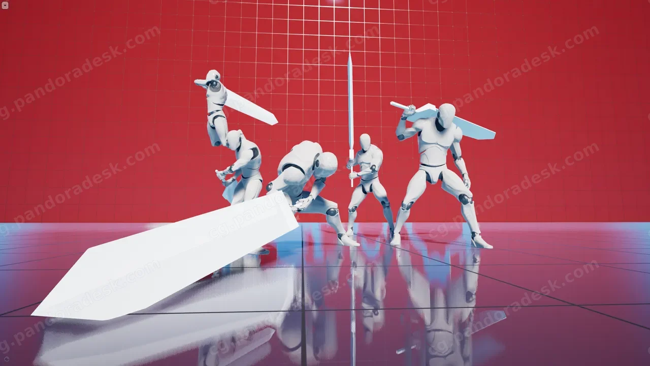 必备巨剑动画包 Essential Great Sword Animation Pack