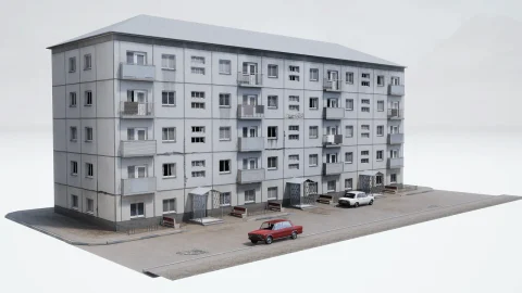 苏联旧式公寓-Soviet Apartment Megapack - Modular Interior Exterior