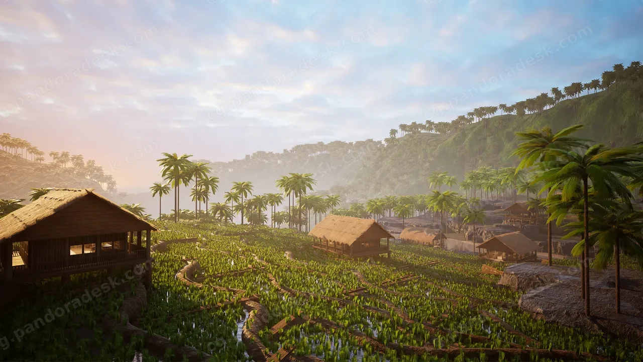 亚洲梯田 - Asian Rice Terrace