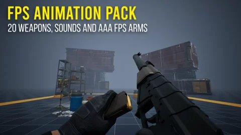第一人称射击动画插件 FPS Animation Pack Ultimate