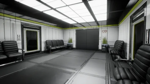 模块化科幻办公室 - Modular Sci Fi Office