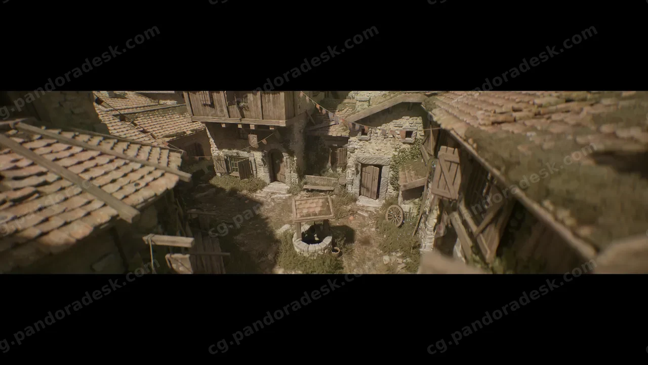 中世纪村庄城镇-Medieval Village