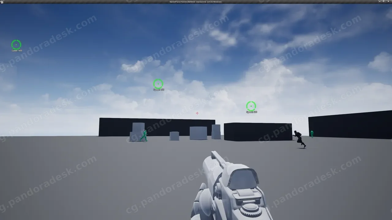 智能射击 - NPC与玩家投射物目标预测及弹道系统 Smart Shooting - NPC & Player Projectile Target Prediction & Ballistic System