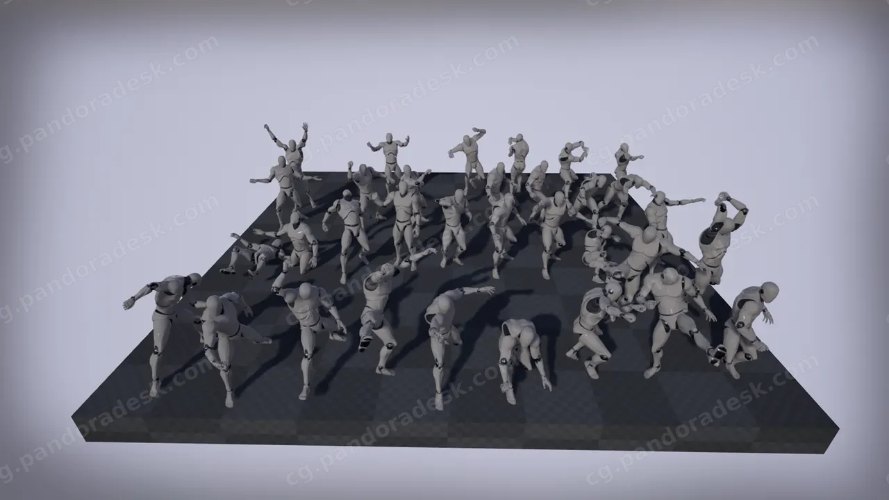 单手剑角色动画-Sword Animset Pro
