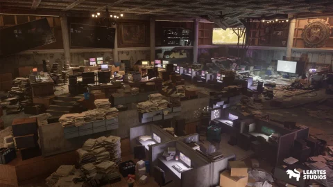 指挥中心内部环境 - Command Center Interior Environment