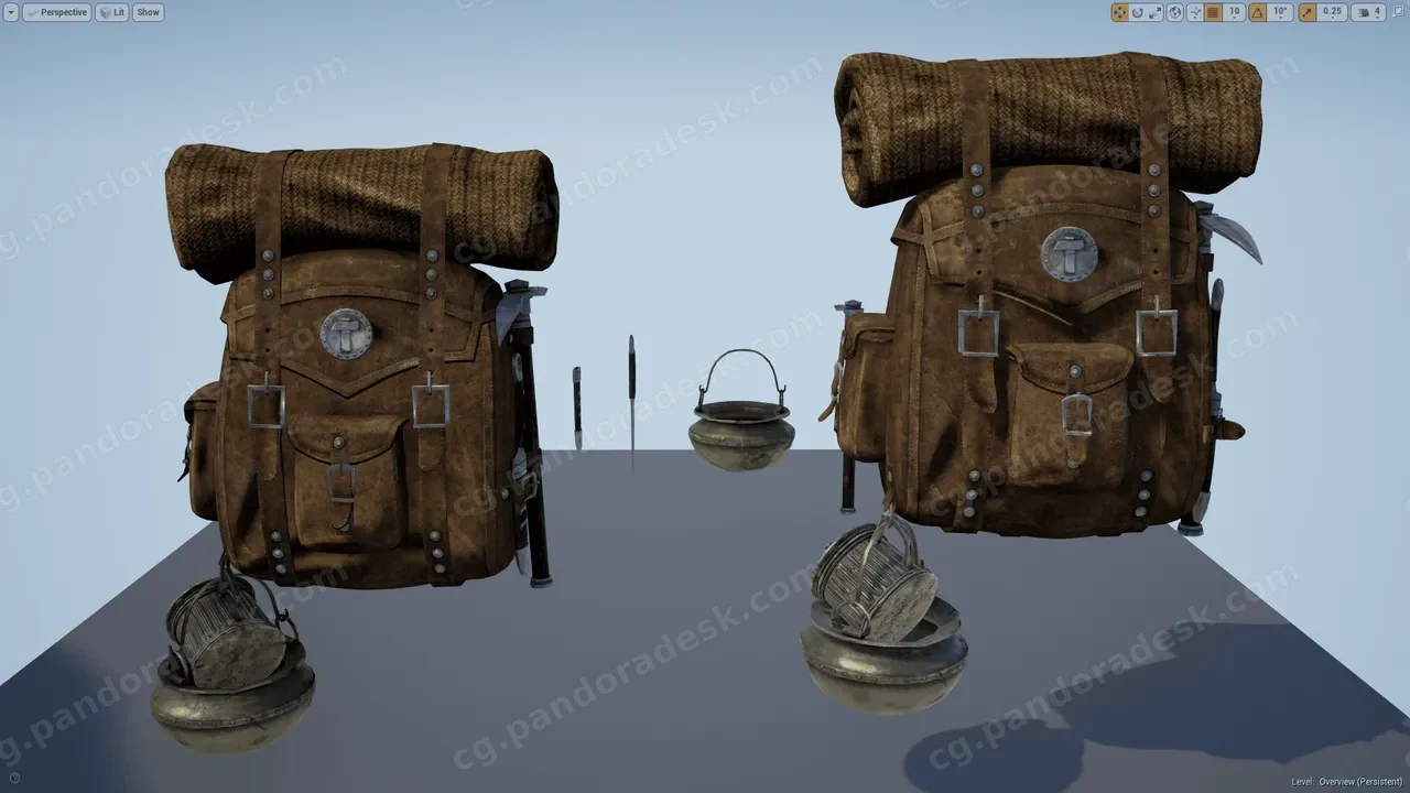 旧背包 - Old Survival Backpack
