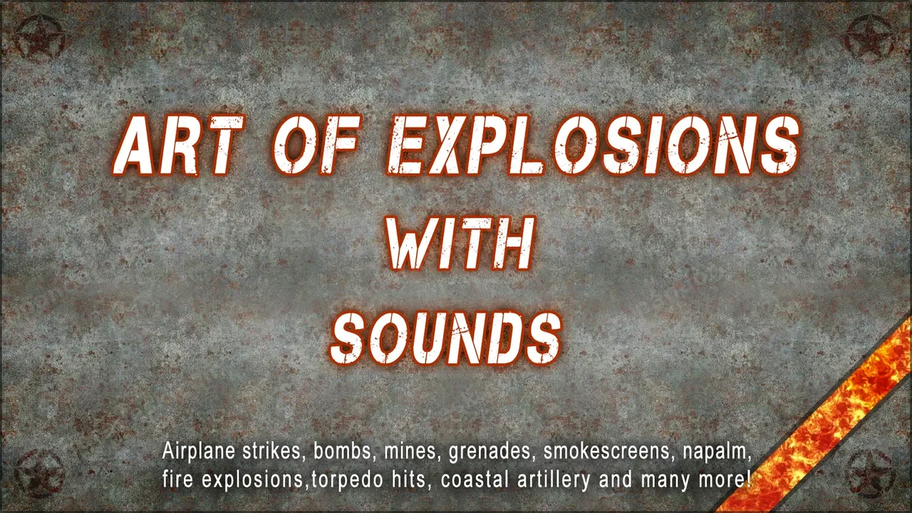 爆炸撞击声效-Art of Explosions with Sounds