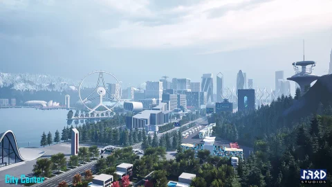 未来城市 - A Futuristic City - LAKE TOWN