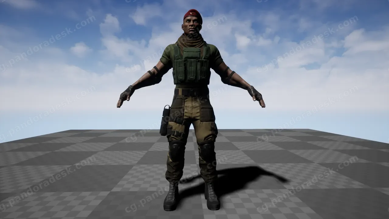 海军陆战队员角色 - Character Marine