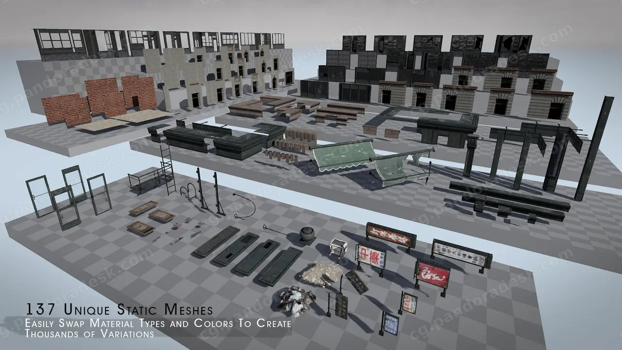 模块化建筑 - Modular Building Set