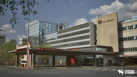 现代医院环境 - Modern Hospital Environment