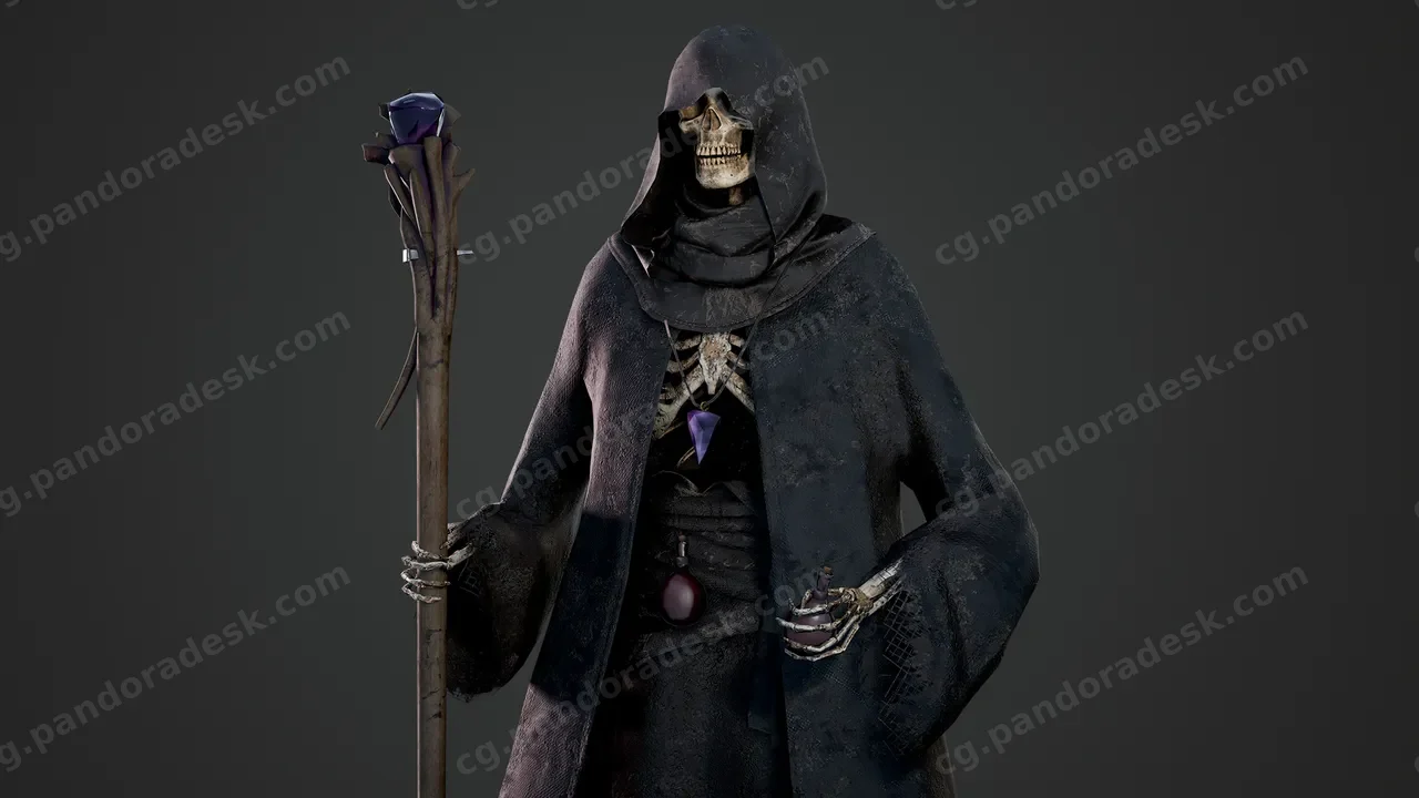 模块化骷髅法师 Modular Skeleton Mage