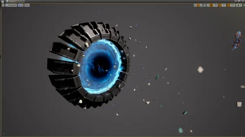 传送门特效/蓝图 - Portal Pack / Teleport Blueprint / VFX