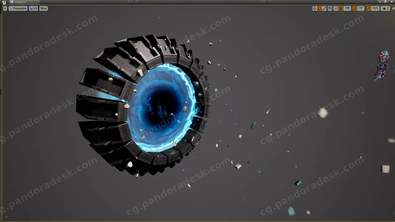 传送门特效/蓝图 - Portal Pack / Teleport Blueprint / VFX