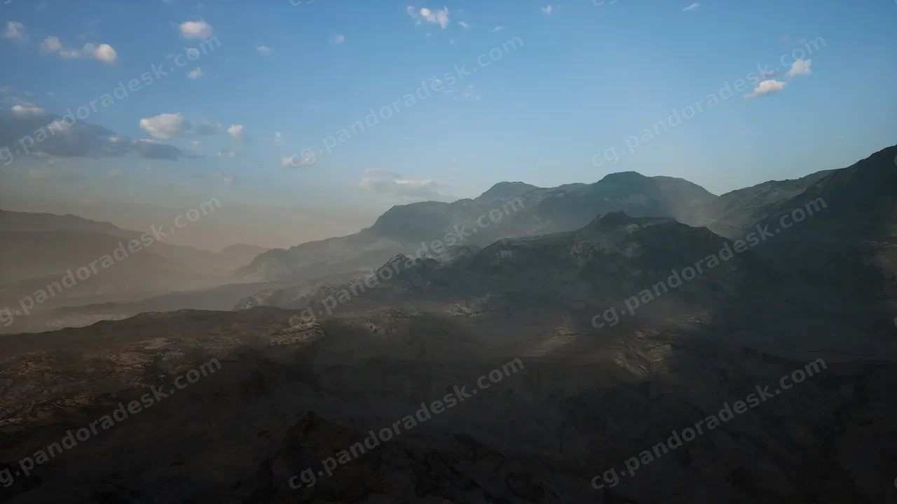死山景观 - Dead Hills Landscape