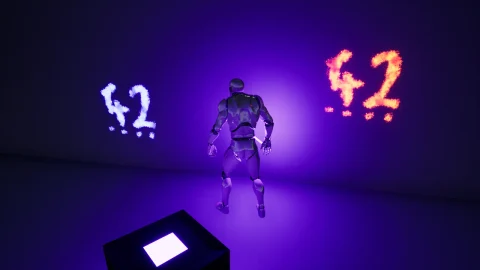 投射照明光影灯光蓝图 - UV Light