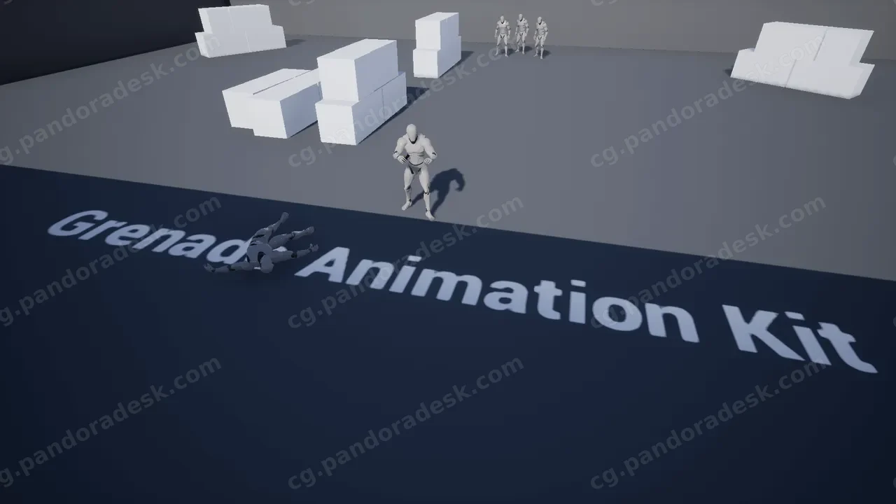 投掷手榴弹动画 - Grenade Animation Kit