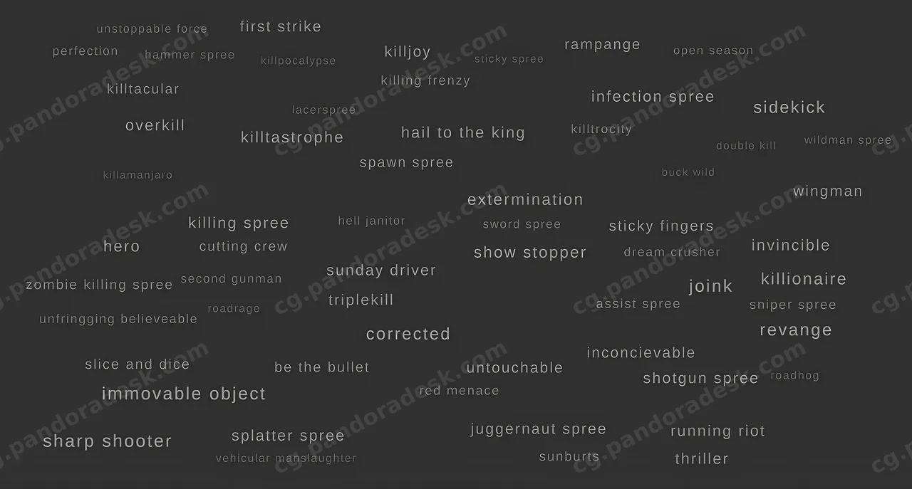 连杀播报解说员语音包 Killstreak Announcer Voice Pack