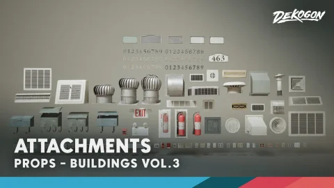 建筑 第3卷 - 附件 Buildings VOL.3 - Attachments