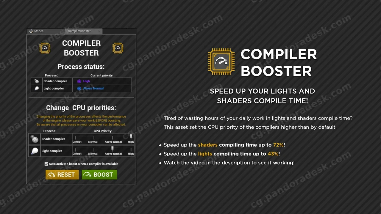 加速编译时间-Compiler Booster