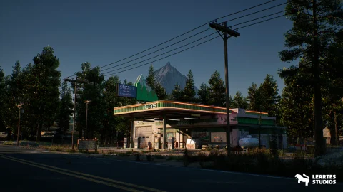 加油站环境 The Gas Station Environment