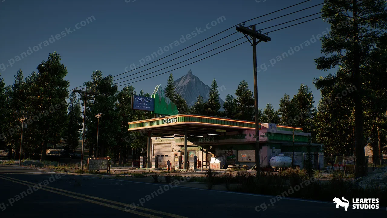 加油站环境 The Gas Station Environment
