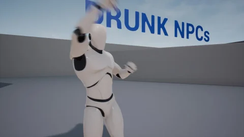 醉酒醉汉喝醉人物动画 Drunk NPCs