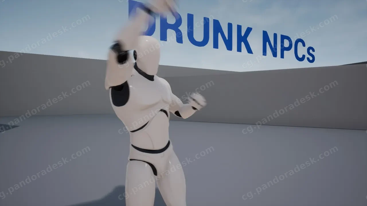醉酒醉汉喝醉人物动画 Drunk NPCs