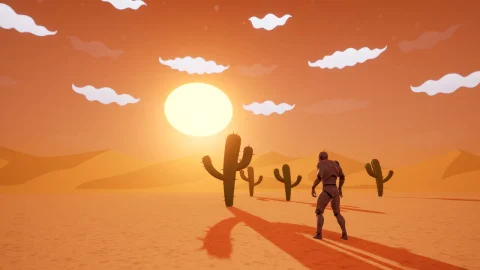 卡通天空 （风格化的云 、 行星 、 环境 天空盒） - Toon Skies (Stylized Clouds , Planets , Environments Skybox)