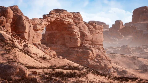 沙漠悬崖和岩石 - Desert Cliff and Rock Collection