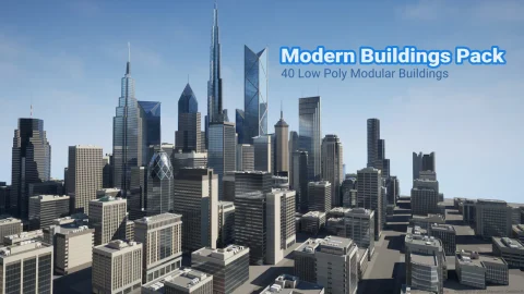 现代建筑包 - Modern Buildings Pack