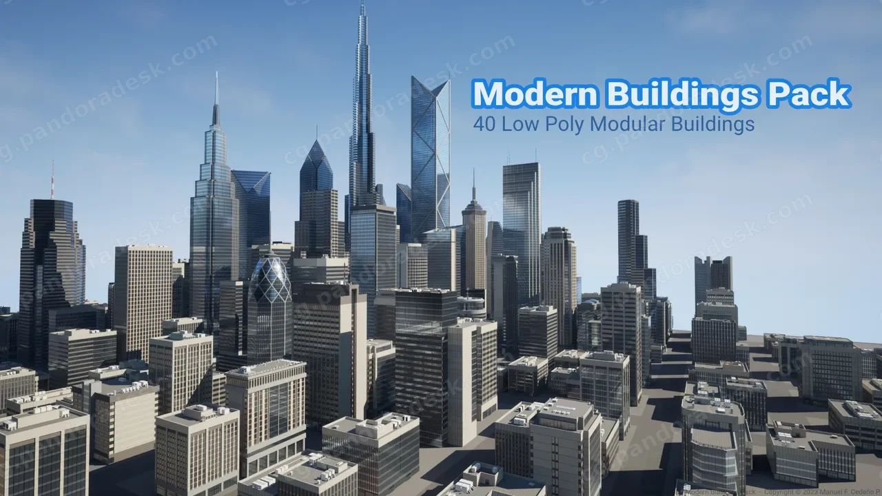 现代建筑包 - Modern Buildings Pack
