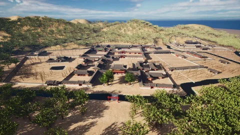 韩国古风院子建筑场景 - KCISA - HWASEONG HAENGGUNG Ver.2024