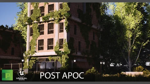 废弃城市/大楼-Post Apocalyptic World