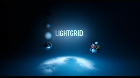 灯光纹理遮罩光效环境预设蓝图 LIGHTGRID