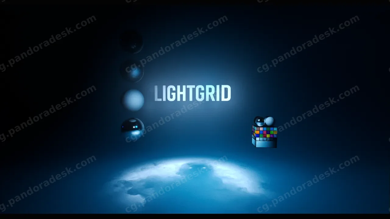 灯光纹理遮罩光效环境预设蓝图 LIGHTGRID