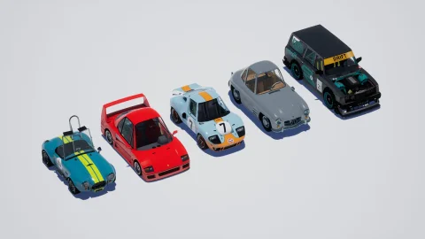 卡通汽车 2019 - Cartoon Cars 2019