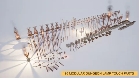 地牢照明灯具 - Dungeon Lamps