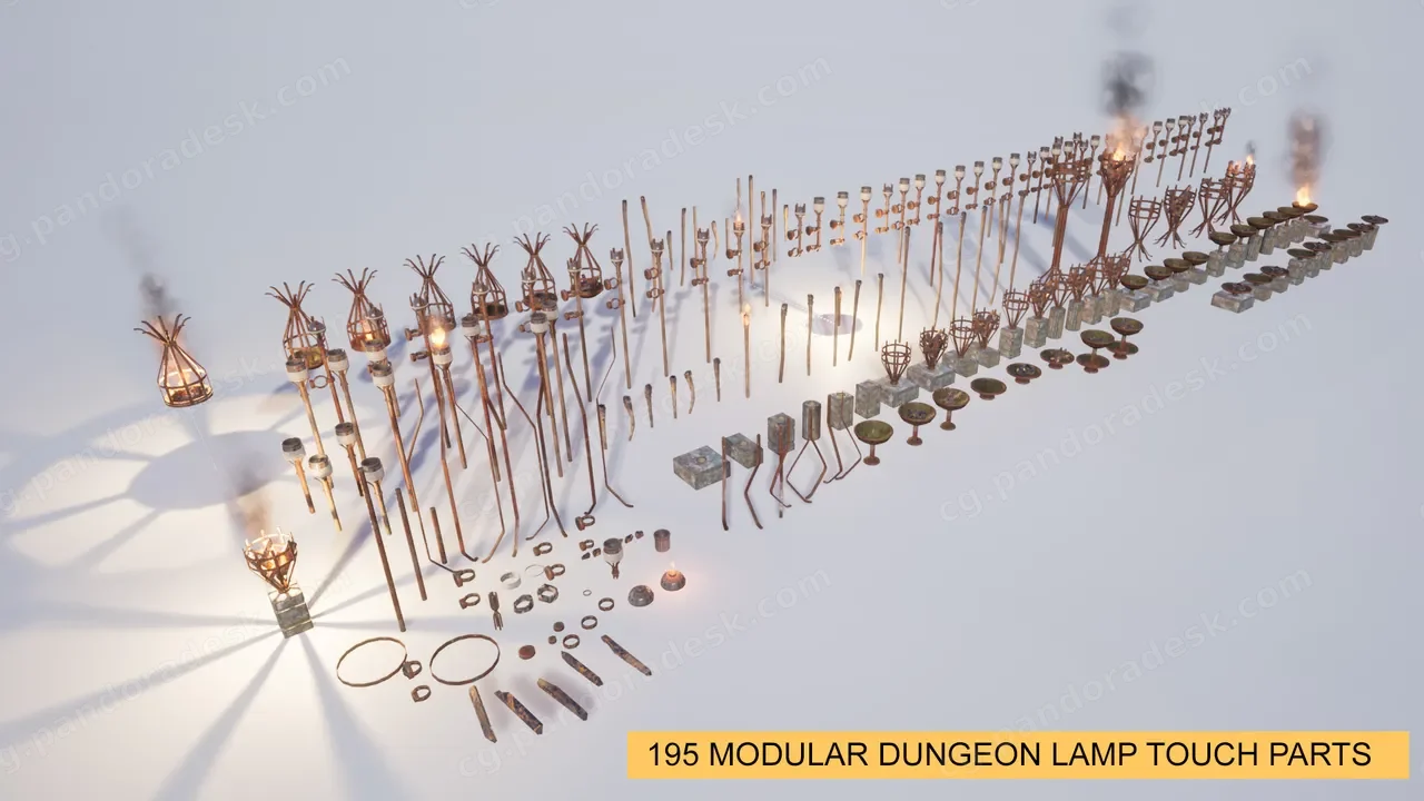 地牢照明灯具 - Dungeon Lamps