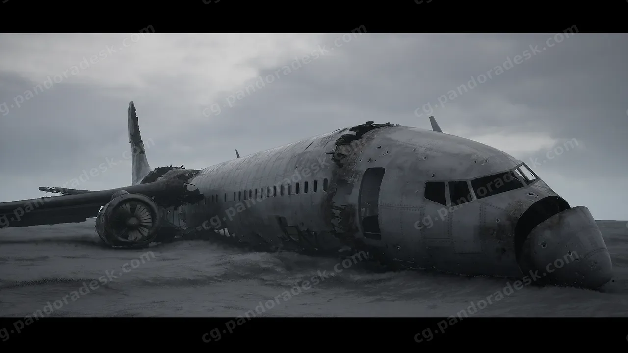 坠毁客机-Crashed Airliner