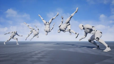 翻跟头特技 - Flips and Tricks