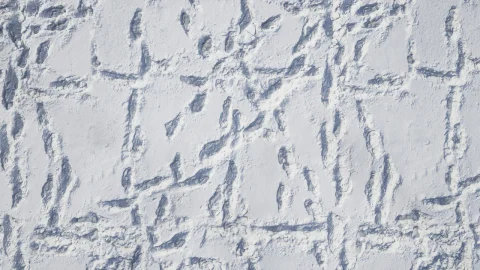 雪地材质 - Snow area materials. part 01