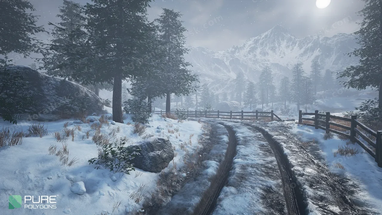 深山丛林-Procedural Nature Seasons Pack
