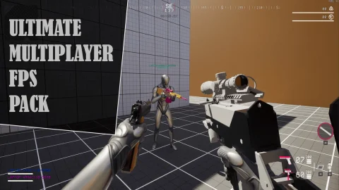 终极多人第一人称射击游戏工具包 Ultimate Multiplayer FPS Kit